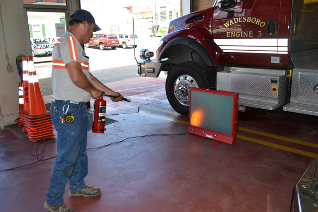 Fire Extinguisher Training by wadesboro fire